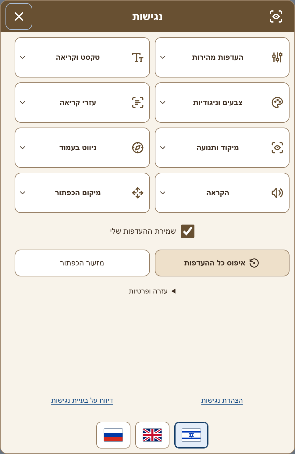 PRO · חול · Tabler