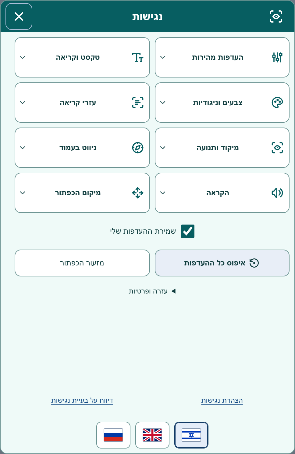 PRO · טורקיז · Tabler